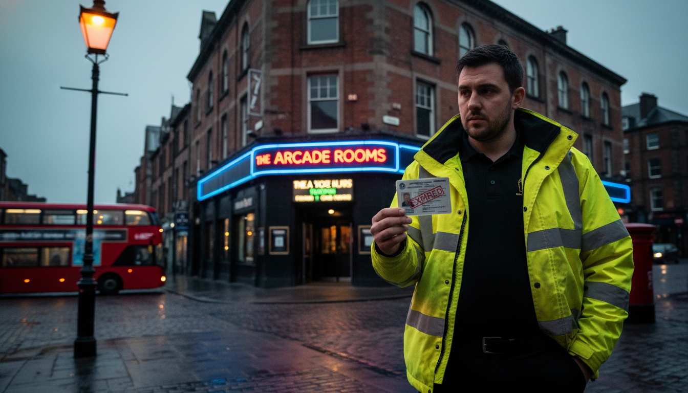 Glasgow door supervisor prosecuted for working on a suspended SIA licence — what every officer should learn