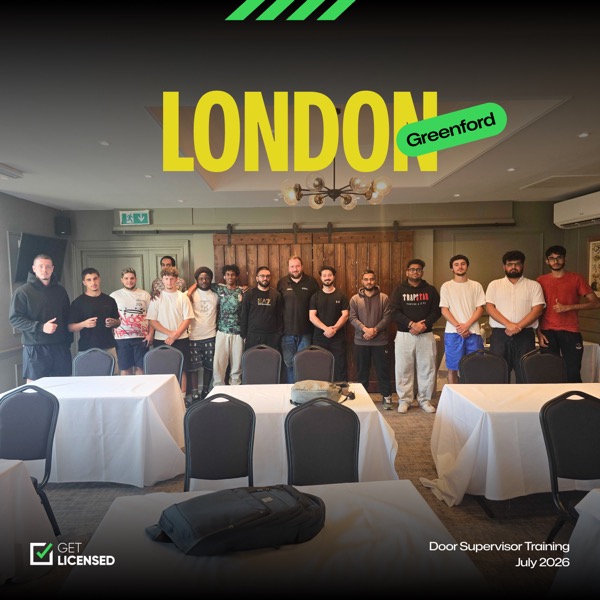 Door Supervisor training class in London