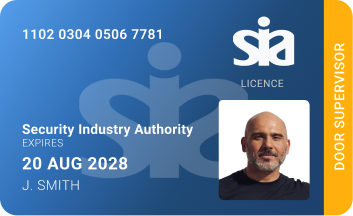 Door Supervisor Licence